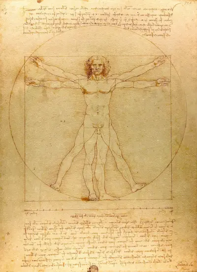 Vitruvian Man Leonardo da Vinci